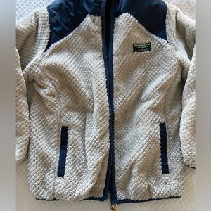 L.L. Bean Boys Mountain Bound Reversible Hooded Jacket Size 4T
